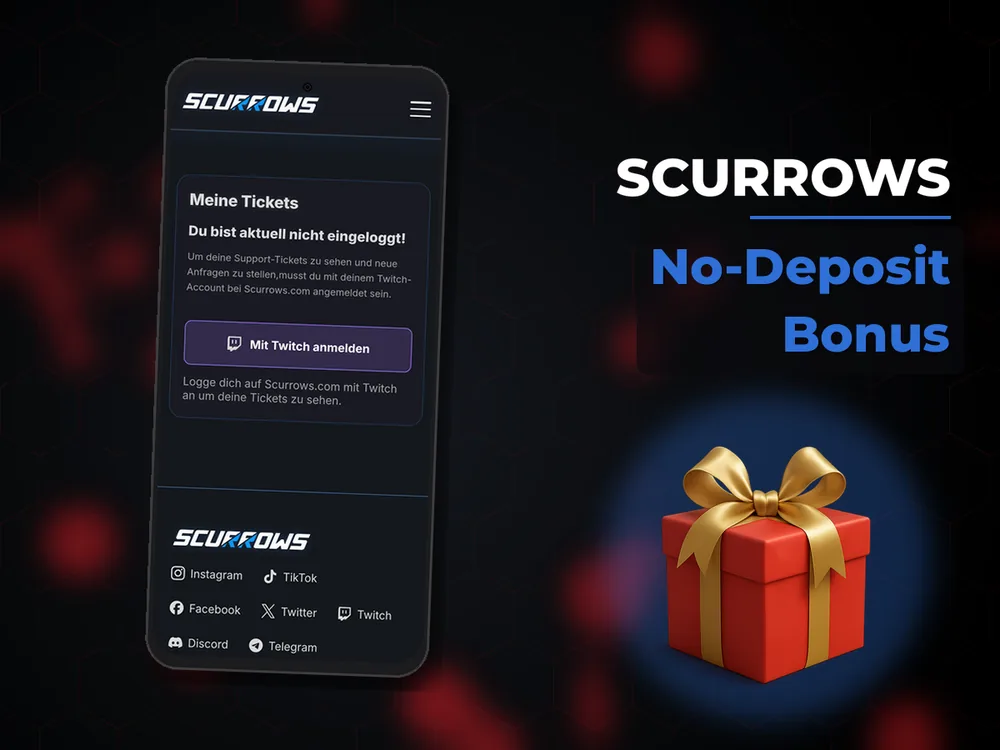 Scurrows - No-Deposit Bonus